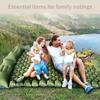 Outdoor Camping Luftmatratze Tragbare Ultraleicht Camping Doppel Klapp Picknick Matte Aufblasbare Matratze Isomatte