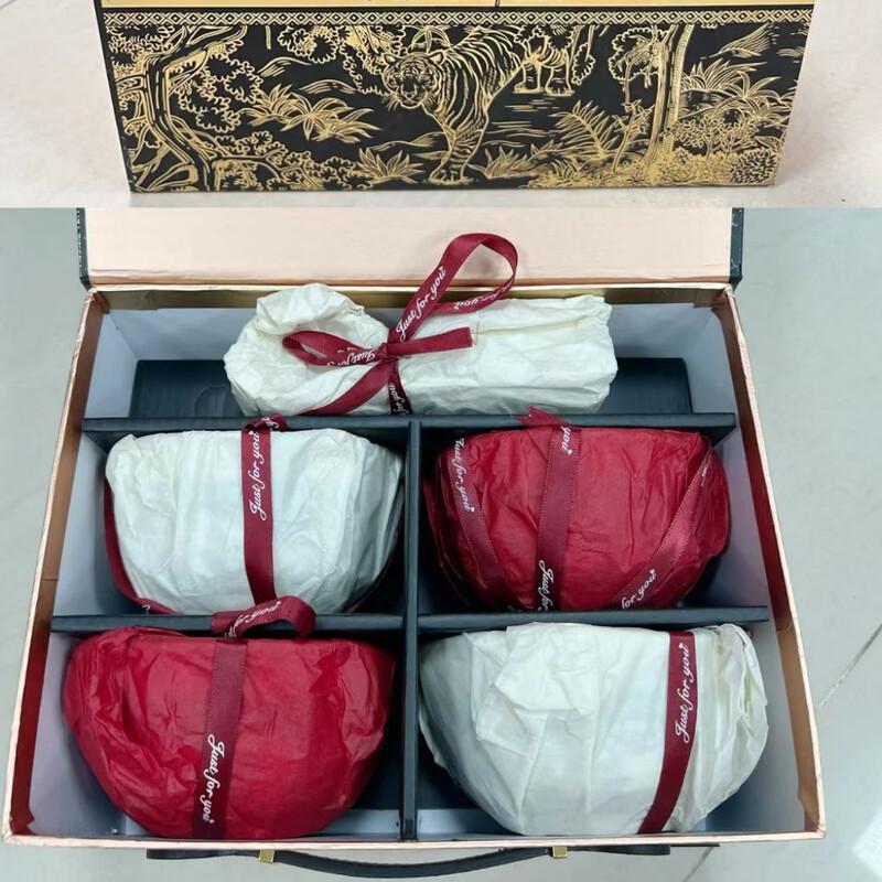 Ceramic Bowl and Spoon Dinnerware Set 4 Bowls 4 Spoons