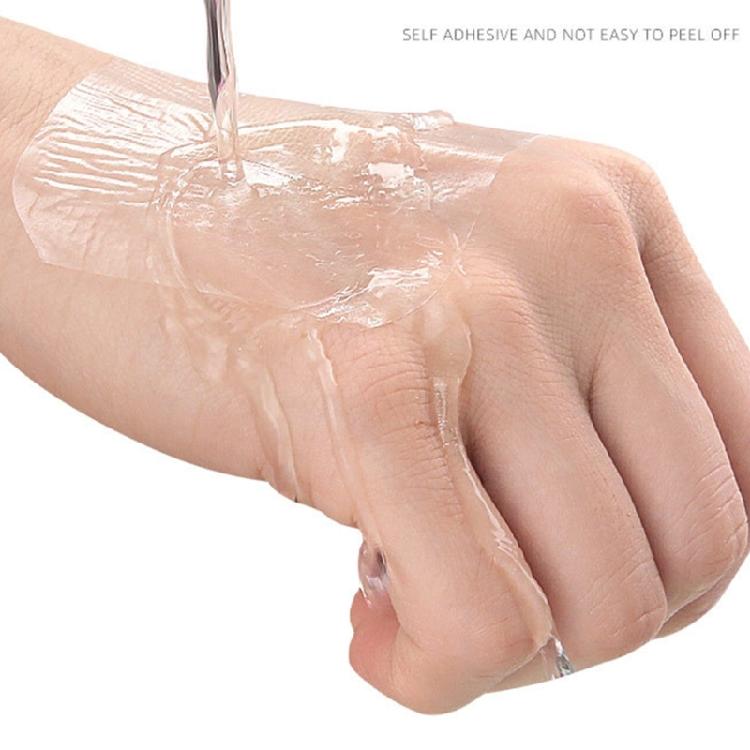 Clear Bandage Waterproof Adhesive Film Dressing 6x7CM 10 Count Flexible Wound Bandages