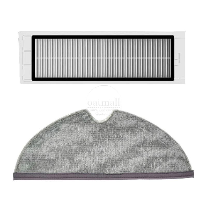 Filtro Hepa Antipolvere Panno Mocio Per Xiaomi 1s/Roborock S5 Max S6 MaxV S50 S51 MI Robot Aspirapolvere Ricambi
