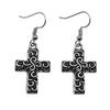 Casual Handmade Cross Amulet Drop Earrings Thoughtful Friendship Gift for Office Wear