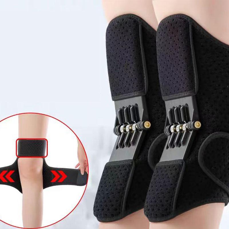 1Pair Adjustable Knee Booster Knee Brace For Patella Immobilization Squatting Knee Protector Outdoor Mountaineering Unisex