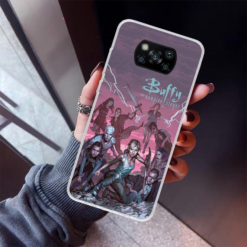 Buffy the Vampire Slayer Phone Case For Xiaomi Poco X5 X6 X7 Pro F7 Ultra M7 Redmi 15C 15 13C 13 12C 12 10 10C 10A 9 9C 9T 9A Co