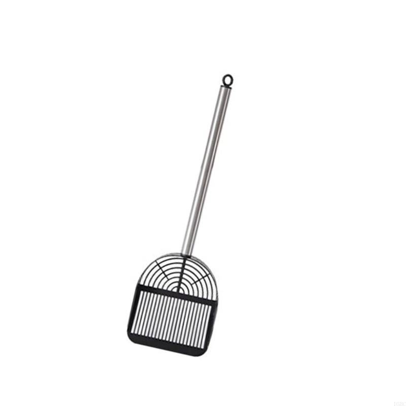 Cats Litter Scoops Smooth Metal Sifter Hollow Deep Shovel Metal Handle Poop Sifting Kittens Poop Scooper