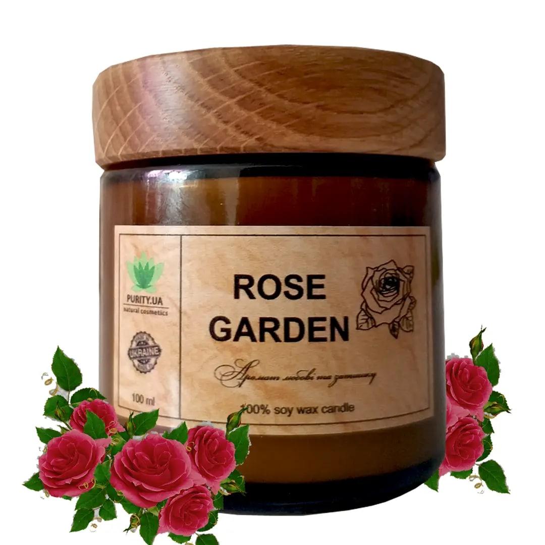 

Аромасвічка Rose garden M PURITY 100 г