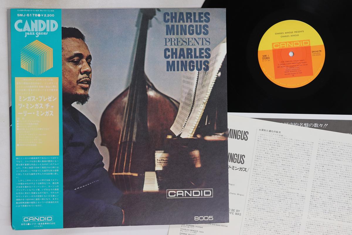 

LP Record CHARLES MINGUS - Presents Charles Mingus SMJ6178 CANDID 1977 Japan Obi Jazz Used