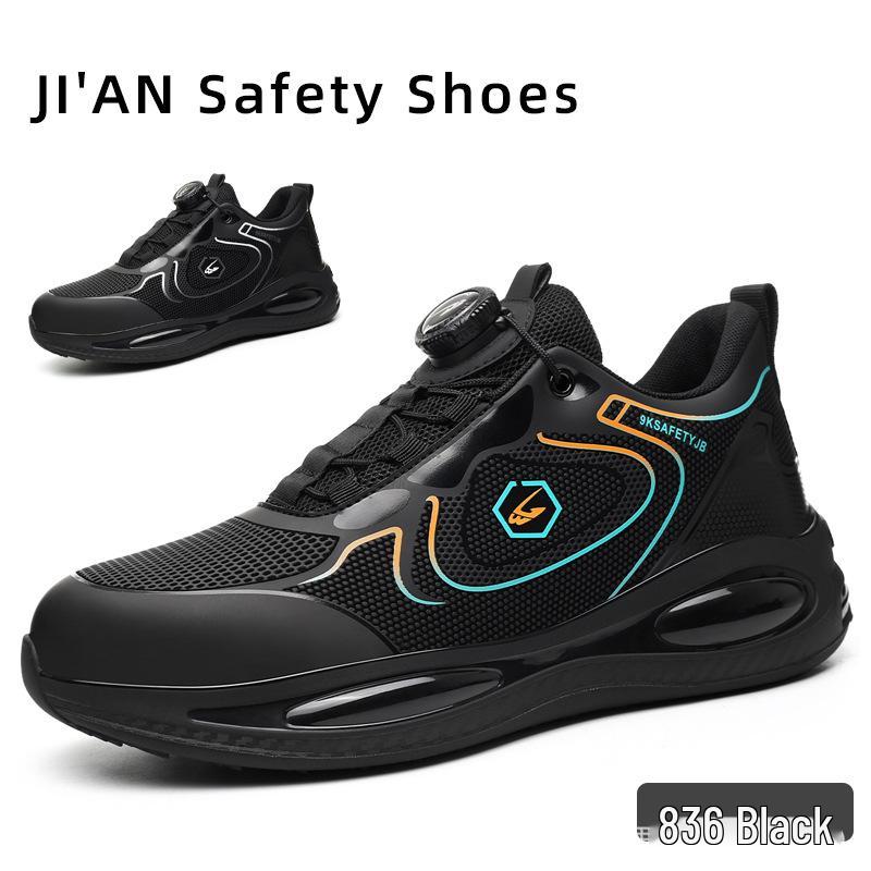 Universal Safety Work Shoes: Anti-smash, Anti-puncture, Shock-absorbing, Wear-resistant Technology for All Seasons
