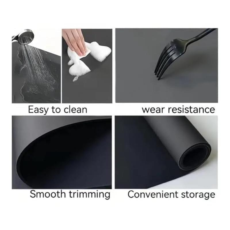 Modern Minimalist Diatomaceous Bathroom Mat Super Absorbent Non Slip Bathroom Floor Mat For Home Entrance Quick Dry Door Mat