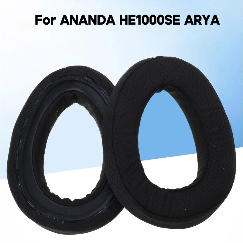 Headset Ear Pads Ear Cushions for ANANDA HE1000SE ARYA Headset Earpads Memory Sponge Earmuff Earcups with Buckle