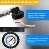Brake Fluid Bleeder Kit Quick Release Automotive Replacement Supplies 3L Brake Liquid Bleeding Kit For Trailer RV Sedan Pickup