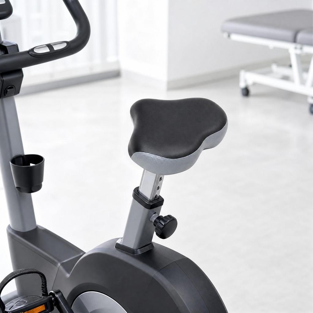 Șa de schimb pentru bicicletă de exerciții Scaun confortabil căptușit Rezistent la uzură