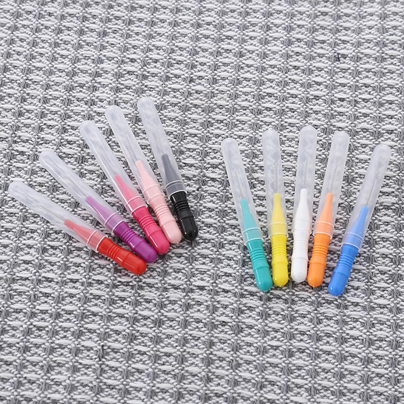 40Pcs Interdental Brush Tooth Dental Interdental Brush Toothpick Dental Floss Toothpick Braces Oral Care Cleaning Tool