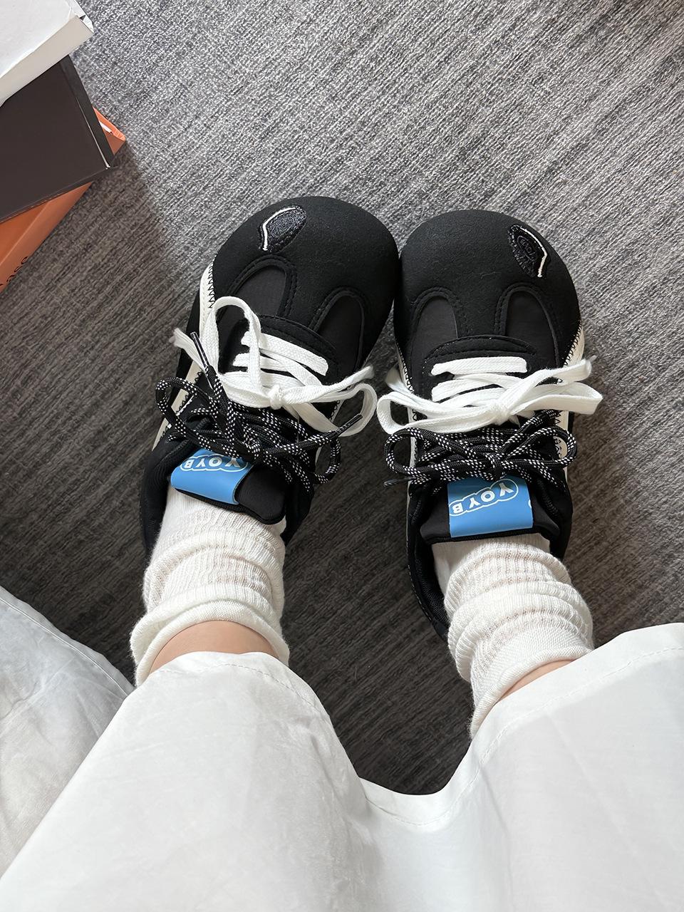 

Retro American German-Inspired Women s Thick-Soled Casual Sneakers - 2025 Autumn Collection 36