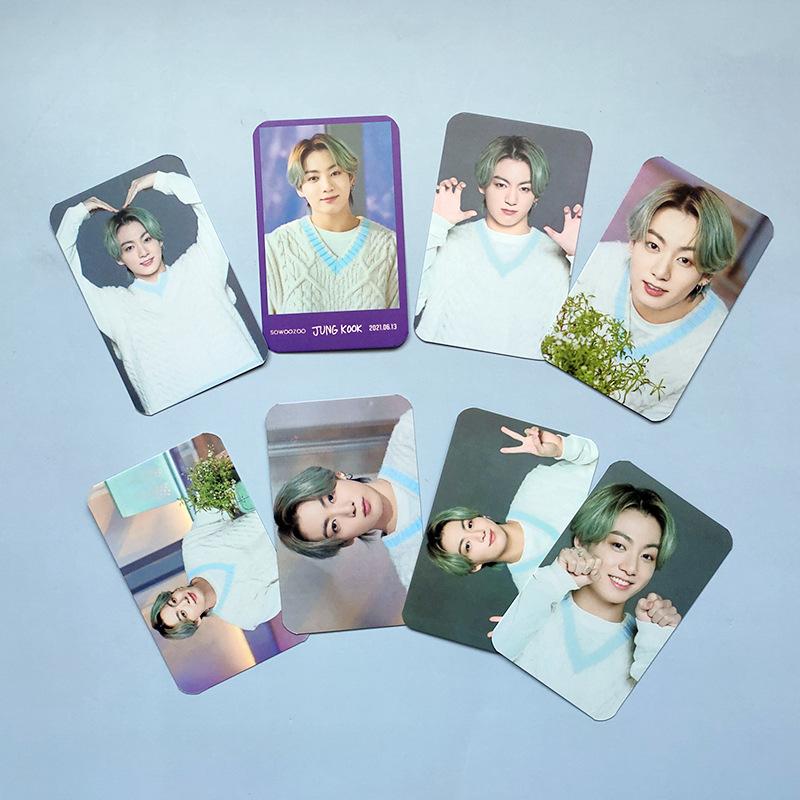 BTS 8th Anniversary SOWOOZOO Concert 8pcs/7pcs Photocards Set Bangtan Boys Lomo Cards Member Photo Cards Collection Fan Support Gift Merchandise