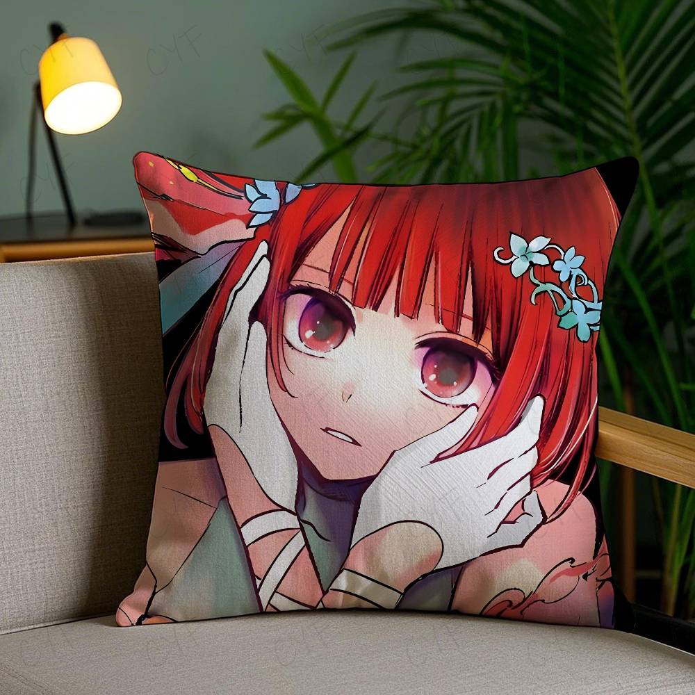 Oshi No Ko K-Kana Arima Anime Pillow Case Safe Custom Photo Pillow, Anti-fade Brushed Fleece Cushion, Maternal & Infant Safe.