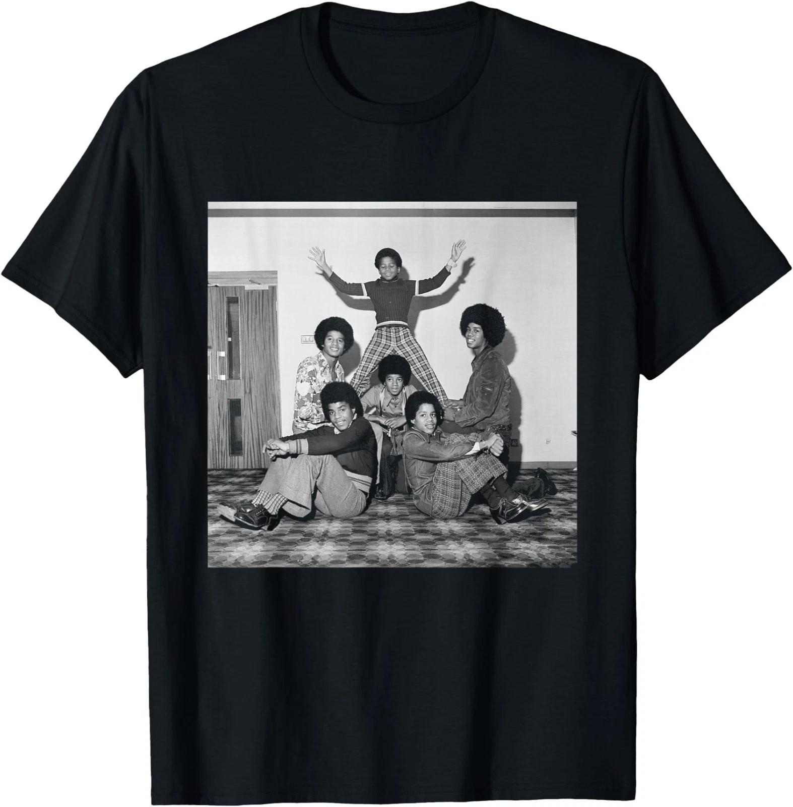 The Jackson 5 Become 6 with Randy and Michael Jackson T-Shirt 3XL