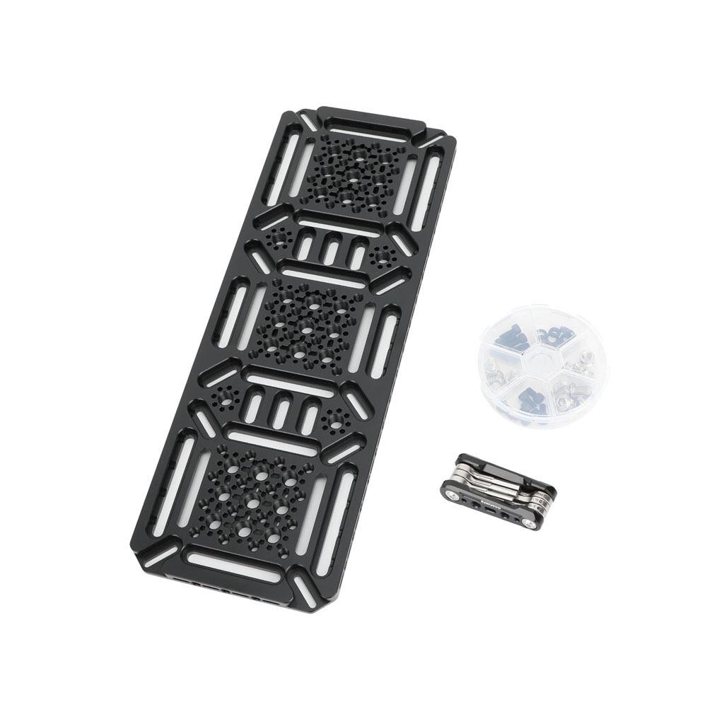 HDRIG Multi-Functional Perforated Plate with VESA Monitor Mount (75-300mm) C3875