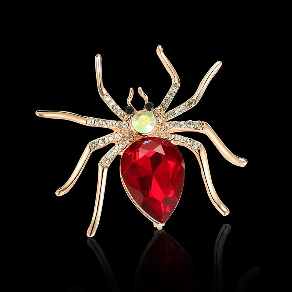 Crystal Brooch Insect Modeling Diamond-mounted Clothing Decoration