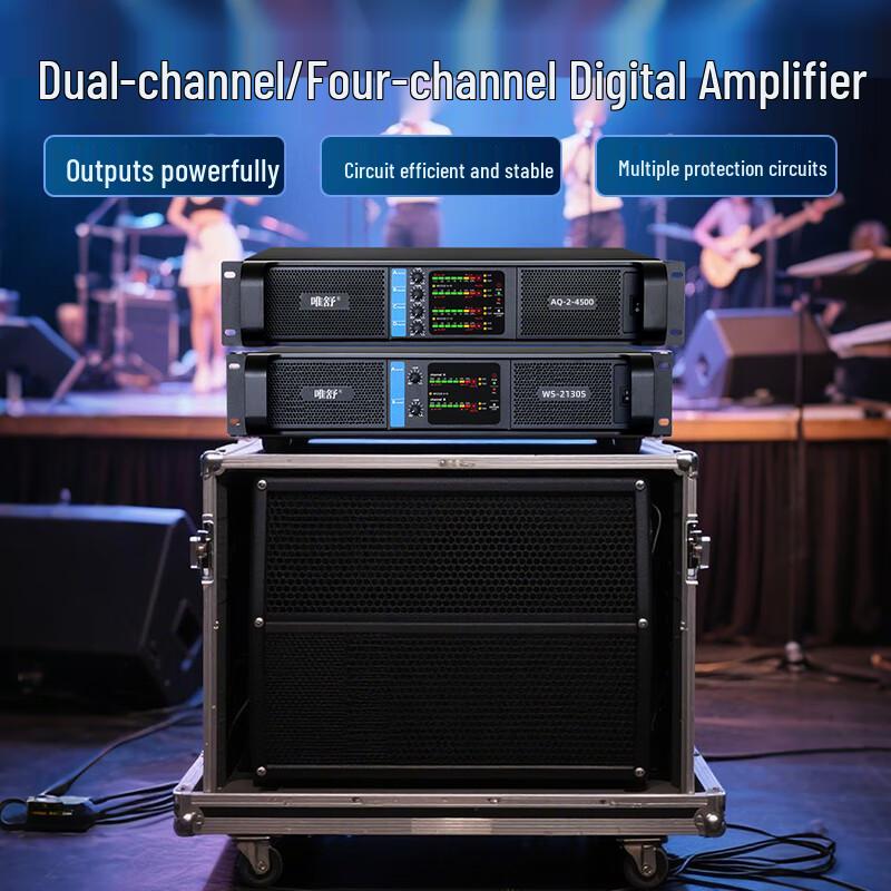 Wei Shu WS-2130S Professional Conference Digital Audio Power Amplifier (CN Version)