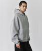 Branded Cloud Hoodie Zip-Up [Melange Gray]