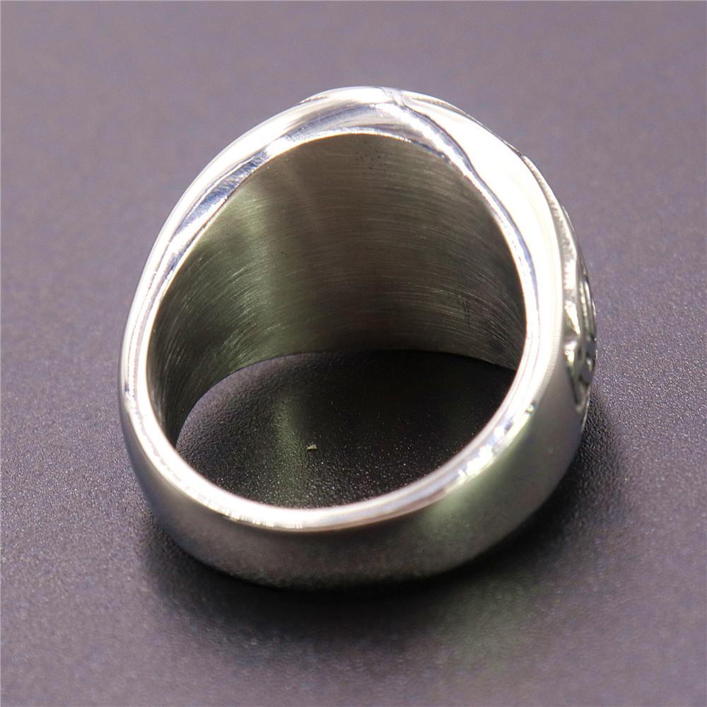Trendy Cross Viking Men's Retro Ring