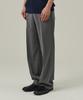 ANALOG MOOD Semi-Wide Slacks (Charcoal)
