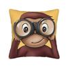 Pillow Cover Curious Georges  Novelty Pillow Case For Couch Sofa Bedroom Pillowcases