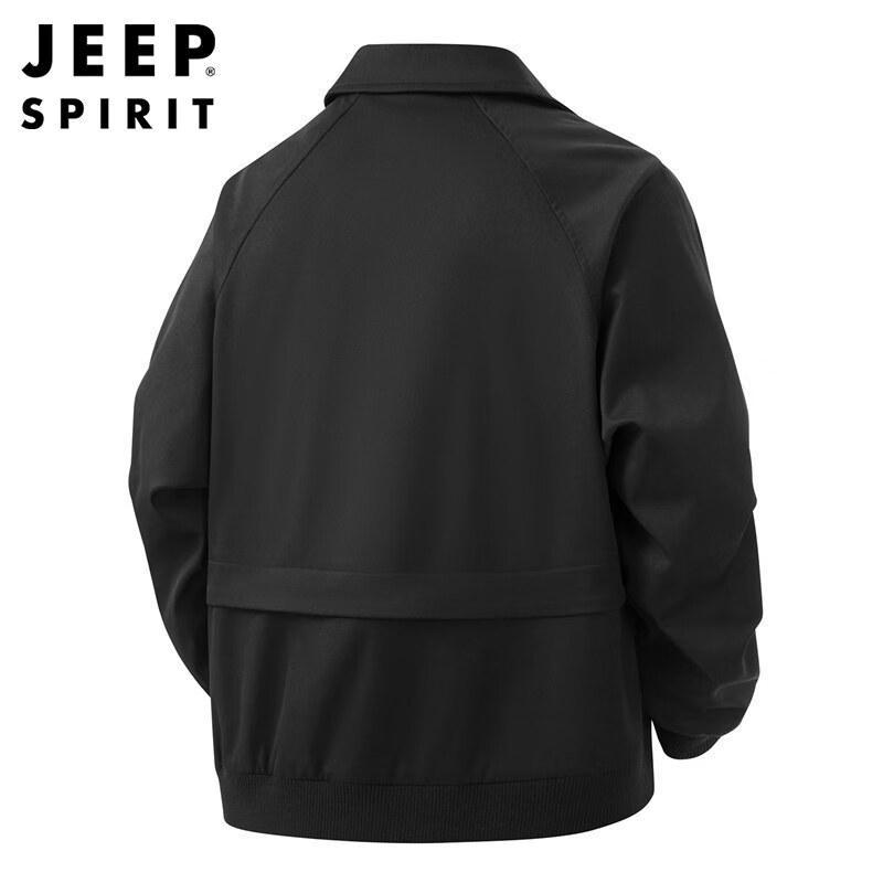 JEEP SPIRIT Men's Autumn/Winter American Retro Lapel Workwear Jacket