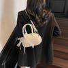 Fashion Texture Handbag Bag 2025 New High-end Bowling Bag Trendy Versatile Small Square Bag One Piece Delivery