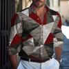 Herren 3D Langarmshirt