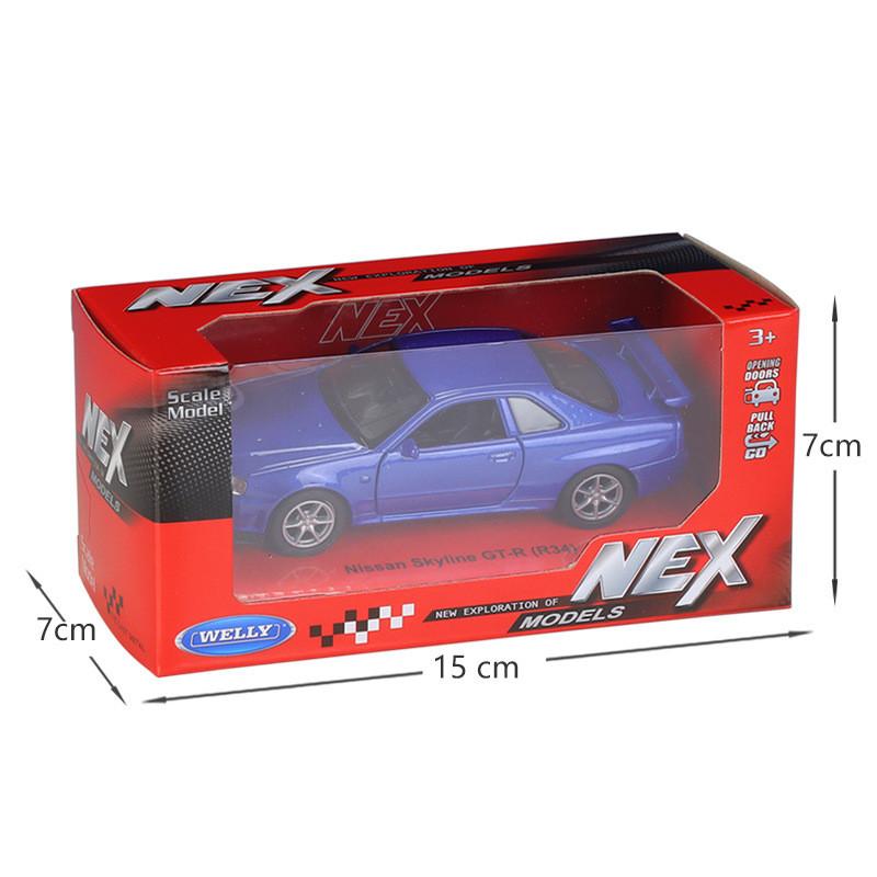 Car Alloy Gtr Model With Opening Doors Design For Collectors And Kid Gift