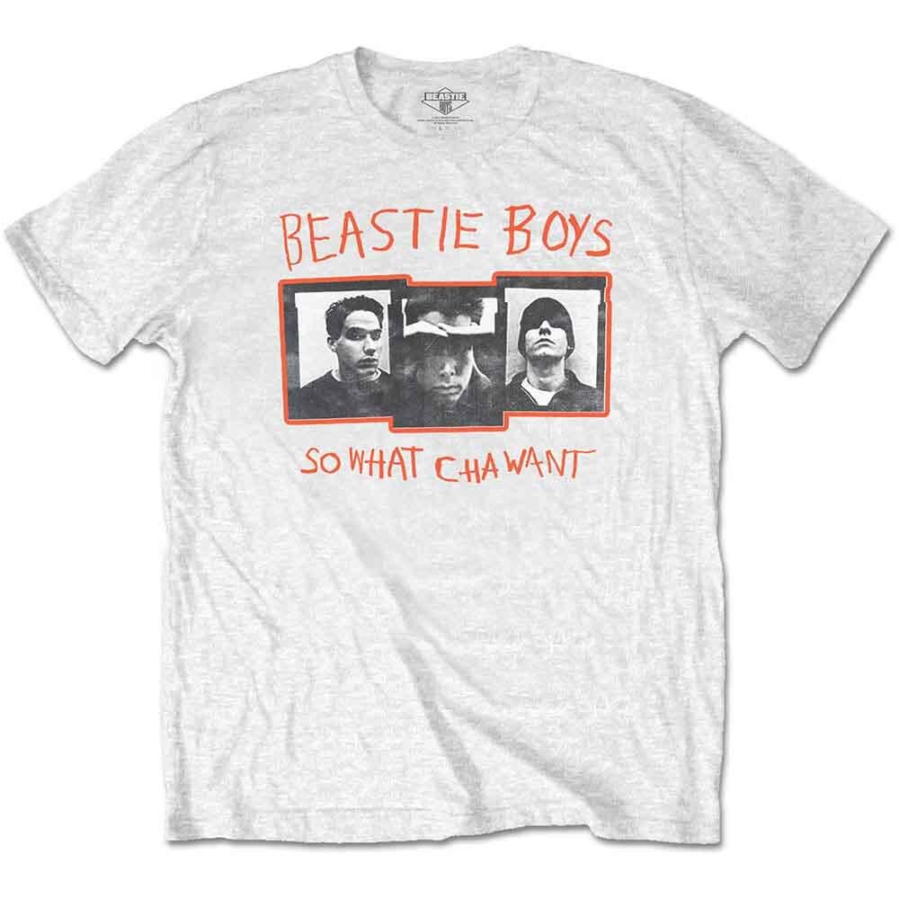 The Beastie Boys So What Cha Want T-Shirt White New XXL