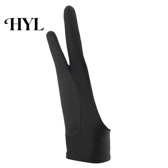 Sketching Gloves 1 Pcs Drawing Breathable Prevent Mess Up Anti-mistouch Function Artist Stretchy Painting Soft Fabric Protect Screen with Two