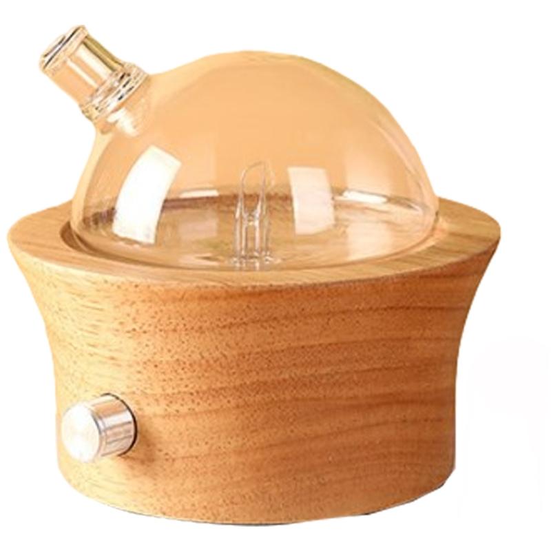Luxurious Aromas Diffuser in Solid Wood and Glass Essential Diffuser Perfect for Creating Scented Ambiances for Home