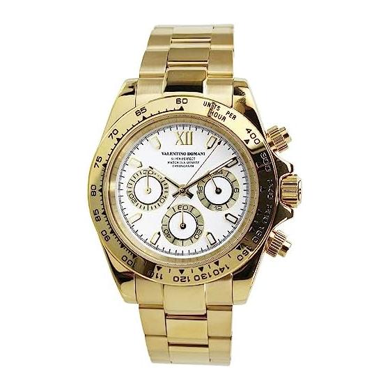 Мужские часы VALENTINO DOMANI Хронограф Золотой GOLD VD006GW