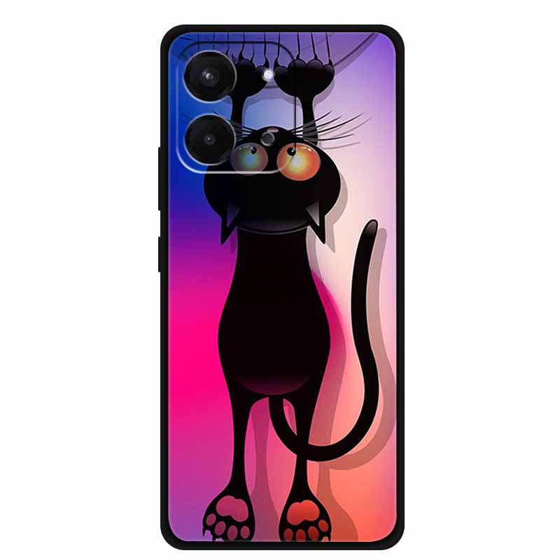 Per Custodia Redmi 15C 5G Lusso Morbido TPU Custodia per Telefono su Xiaomi Redmi 15C Modello Geometrico Cover Antiurto Silicone Antiscivolo Coque