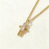Neue Süße Geburtsstein Kinderform Halskette Kupfer Goldfarbe Partner Halsband Zirkon Personalisierte Lange Kette Choker Täglich
