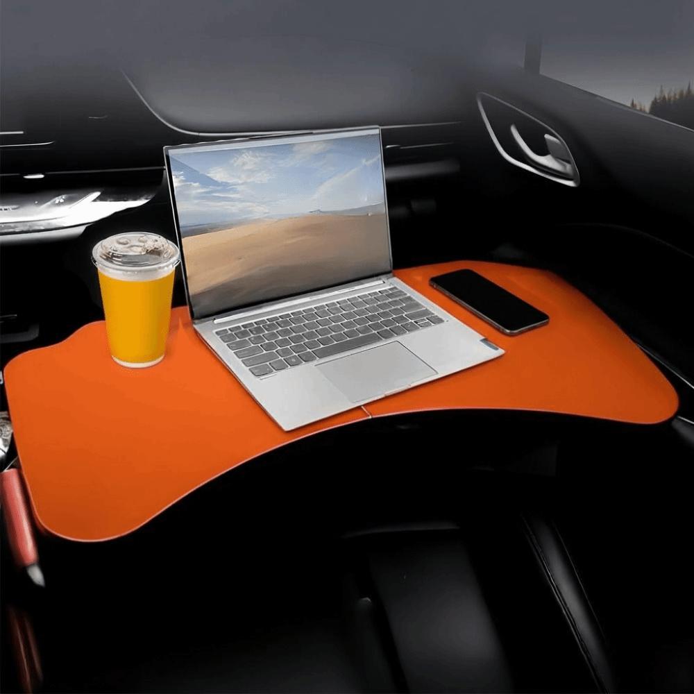 Foldable Car Laptop Desk Stable Design Car Dining Table Steering Wheel Table  Car Interior