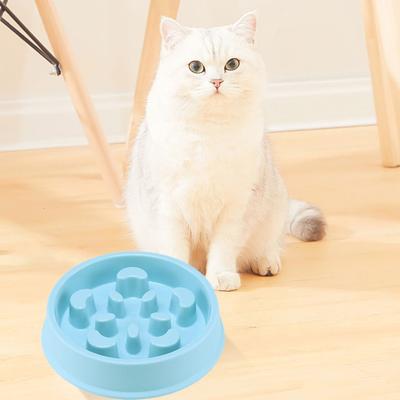 Ciotola per mangiatoia per cani Grande capacità Antiscivolo Resistente ai morsi Resistente all'abrasione A prova di soffocamento Colonna per cibo lento Ciotola per cibo lento per cani di gatto Forniture per animali domestici
