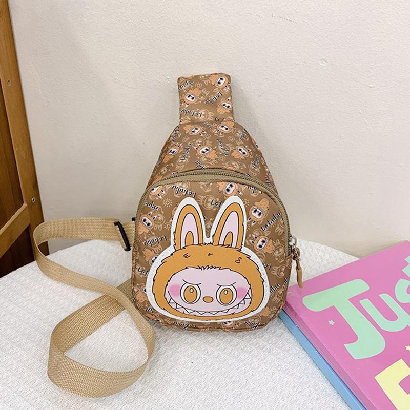 1Pc Casual Handbag Gifts For Boys Girls Children'S Chest Bags Monsters Doll Cute Shoulder Bag Portable Satchel
