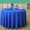Fading Resistant Tablecloth No Tear Polyester Washable Round Tablecloth For Kitchen