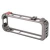 Action Camera Case Camera Frame Cage Aluminum Alloy Protective Frame with Silicone Lens Cover for X4 Camera