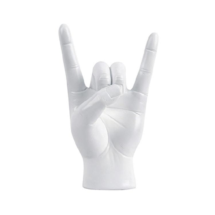 Rzeźba Rock and Roll Rękodzieło do Dekoracji Stołu w Centrum Livehouse Ręczna Rzeźba Stołowa