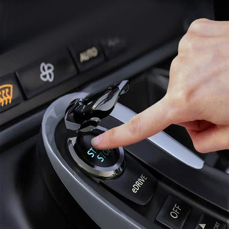 Auto Ein-Klick-Start Schutzhülle Start/Stopp-Knopf Dekoration für KIA Sportage Ceed Rio 3 Picanto Proceed Gt Stinger 4 K7