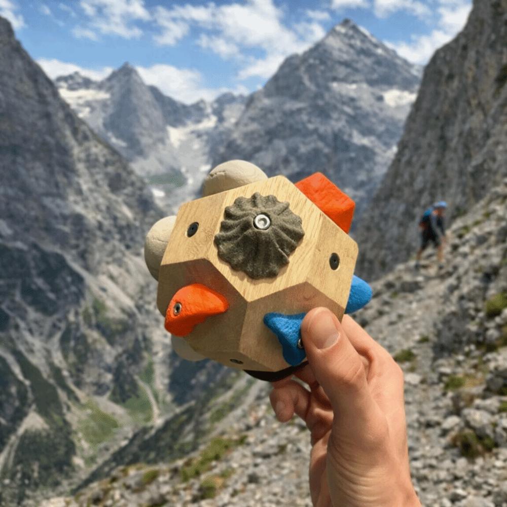 Multi-Size Protrusions Wood Climbing Holds Boulder Block Climbing Holds Precision Training