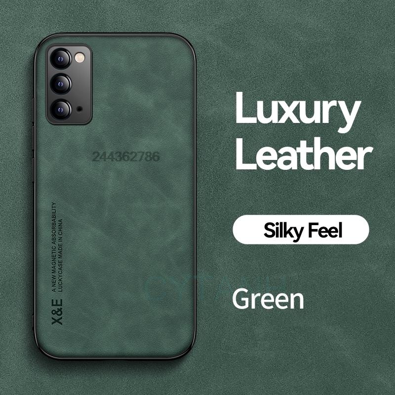 Back Cover For Samsung Galaxy Note 20 Ultra Silicone Soft Protection Cases Slim Hard Magnetic Suede Leather Case Phone Shell