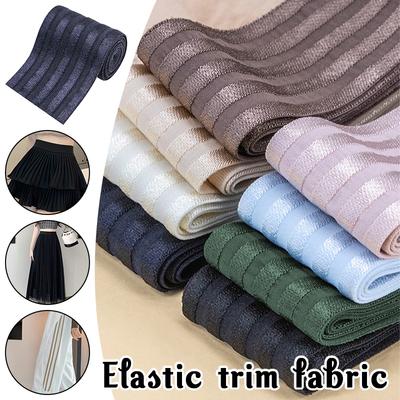 1m 5cm Width Elastic Band for Skirt Housewear Underwear Waistband DIY Sewing Soft Luster Rubber Bands Durable Accessories