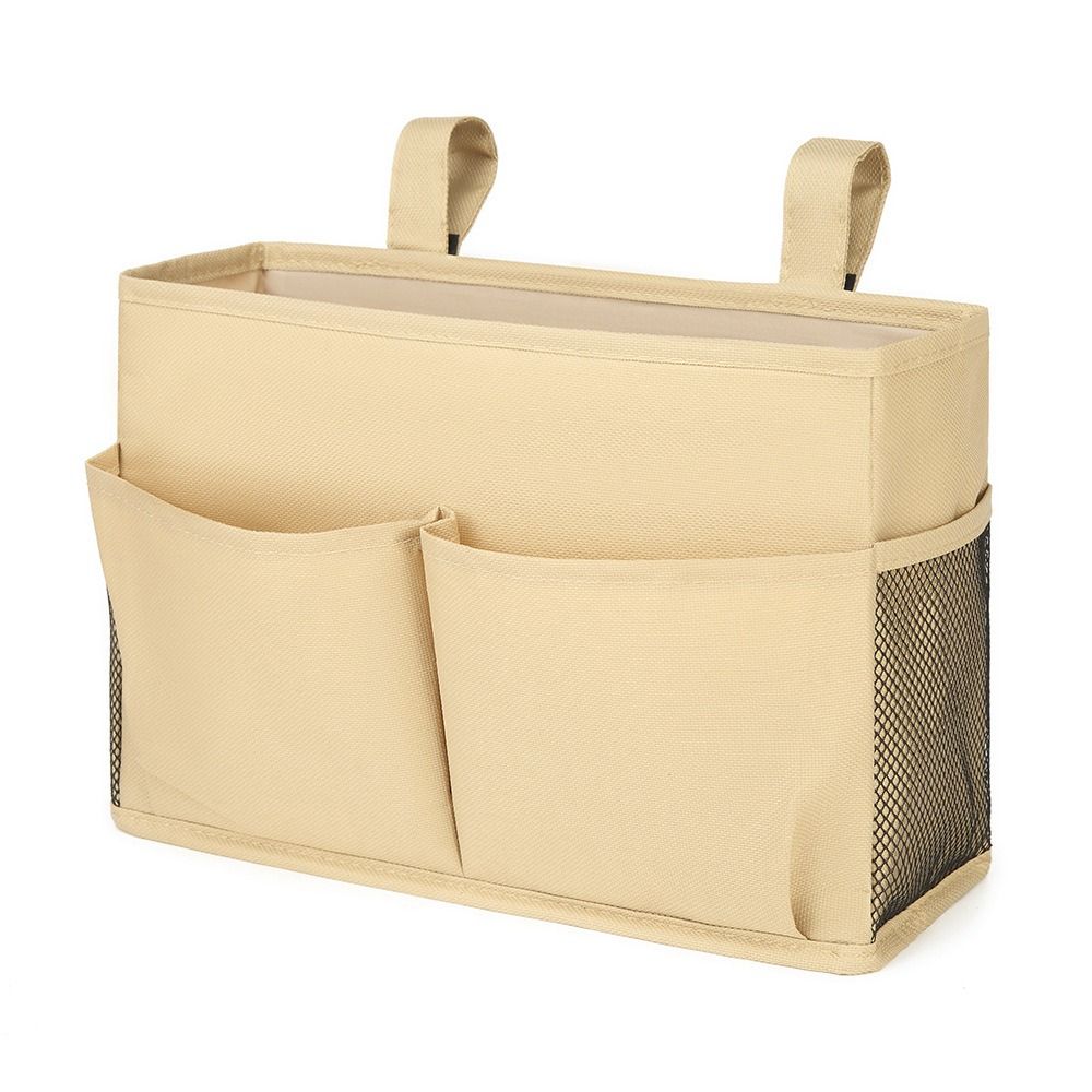 Removable Bedside Storage Organizer Bag Washable Bed Hanging Pouch  Magazine Holder