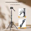 2025 Pro Live Streaming Stand: Dual Phone Tripod with Fill Light for Streamers & Vloggers