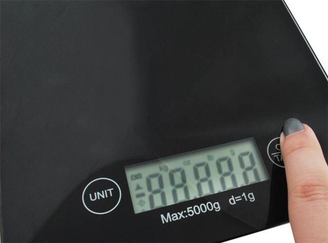 MM36 LCD electronic flat kitchen scale 5KG Slim